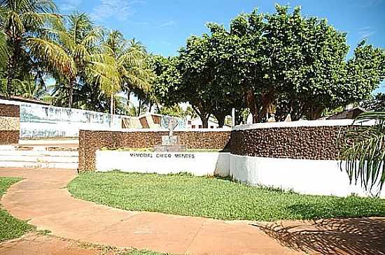 MEMORIAL CHICO MENDES NA PRAA DOS BURITIS EM CONCEIO DO ARAGUAIA-FOTO:ALCIDESCHACALL - CONCEIO DO ARAGUAIA - PA