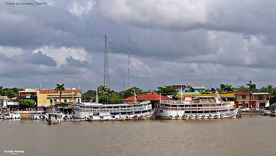 BARCOS DE PASSAGEIROS EM CURRALINHO-PA-FOTO:HERALDO AMORAS - CURRALINHO - PA