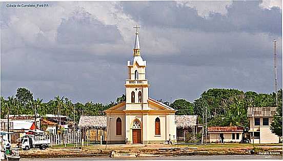 IGREJA MATRIZ DE CURRALINHO-PA-FOTO:HERALDO AMORAS - CURRALINHO - PA