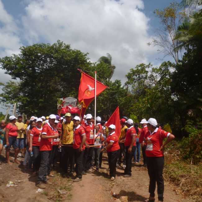 CIRIO DO DIVINO ESPRITO SANTO, POR AMAURY DA COSTA E SILVA - ESPRITO SANTO DO TAU - PA