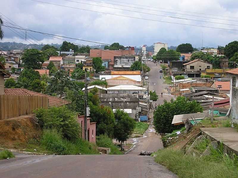 ITAITUBA-PA-VISTA DA RUA CENTRAL-FOTO:JOS PARENTE DE SOUSA - ITAITUBA - PA