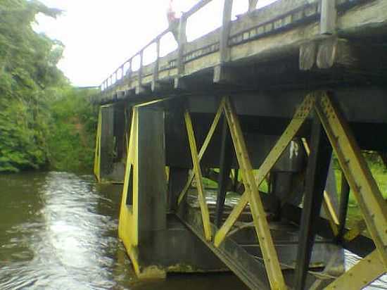 PONTE DE FERRO DE JAMBUAU-PA-FOTO:JAMBUAU.COMUNIDADES. - JAMBUAU - PA