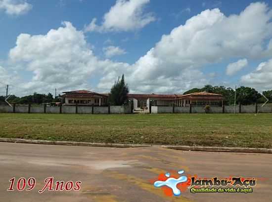 PRAA E ESCOLA EM JAMBUAU-PA-FOTO:JAMBUAU.COMUNIDADES. - JAMBUAU - PA