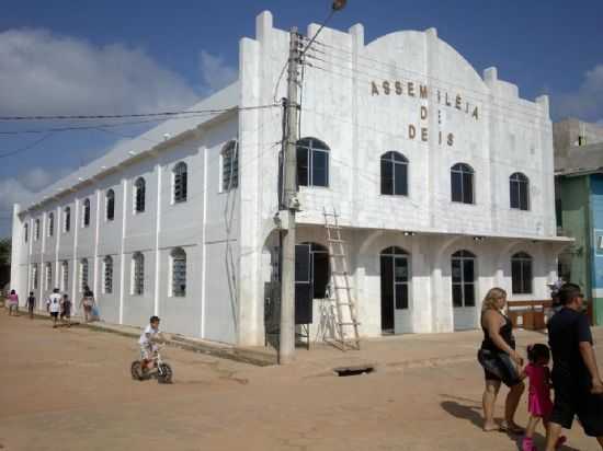 TEMPLO CENTRAL DA ASSEMBLEIA DE DEUS, POR AMILCAR CASTRO DOS SANTOS - LIMOEIRO DO AJURU - PA