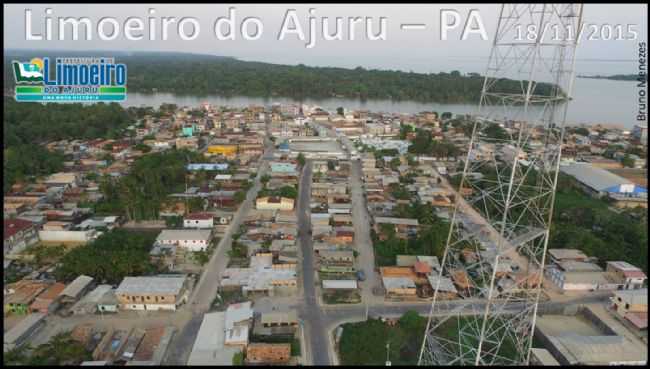 VISO AREA DA CIDADE DE LIMOEIRO DO AJURU, POR AILSON SANTANA PINHEIRO - LIMOEIRO DO AJURU - PA