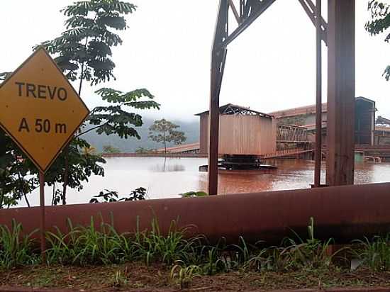 USINA DE LAVAGEM DE FERRO NA SERRA DOS CARAJS-FOTO:VALDIZAR LIMA - MARAB - PA