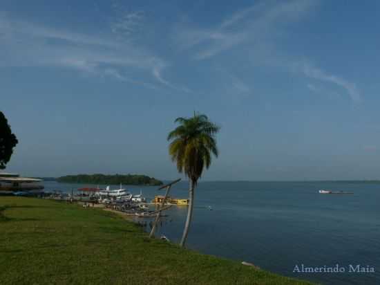 VISTA DA PRAA CENTRAL, POR ALMERINDO MAIA - MOCAJUBA - PA