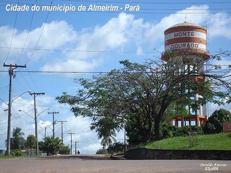 MONTE DOURADO-PA-CAIXA DGUA-FOTO:HERALDO AMORAS - MONTE DOURADO - PA