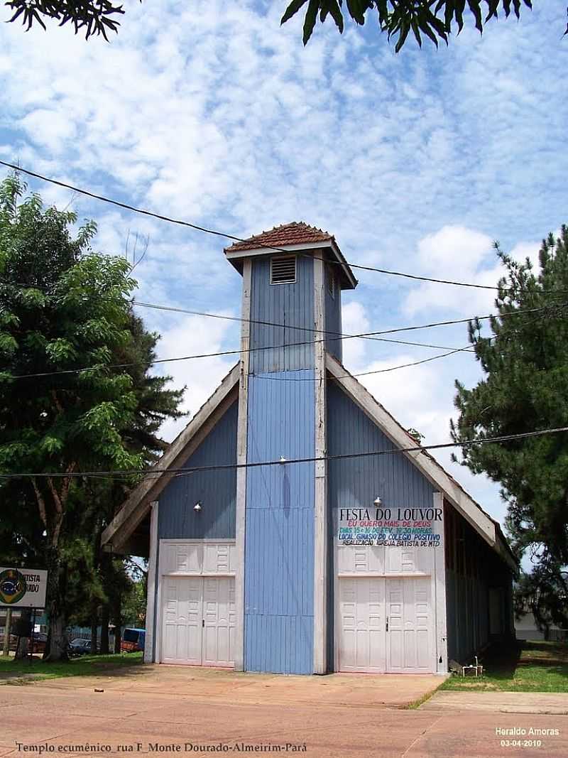 MONTE DOURADO-PA-TEMPLO ECUMNICO-FOTO:HERALDO AMORAS - MONTE DOURADO - PA