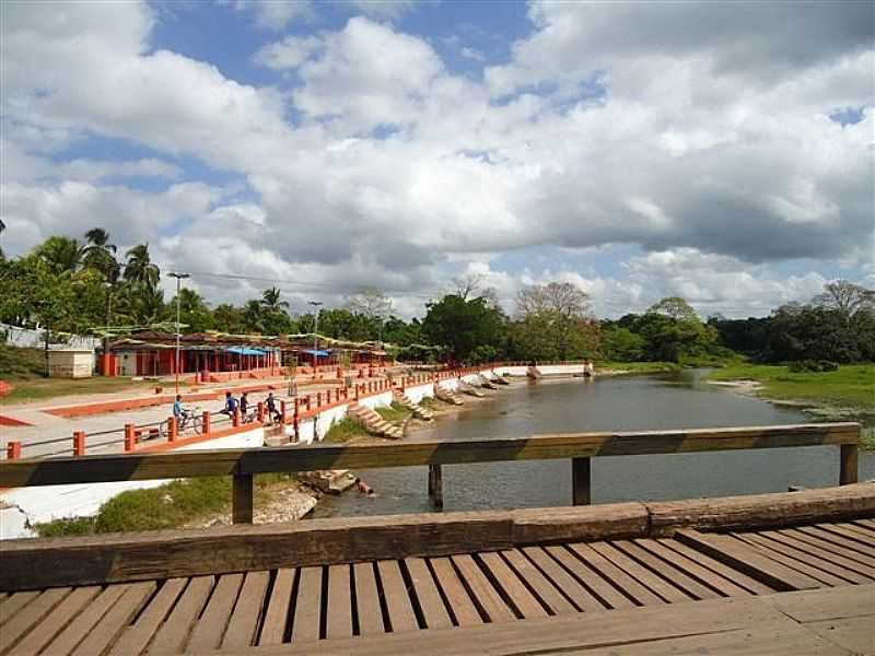 PONTE DE MADEIRA SOBRE O RIO PEIXE BOI - POR PEDRO PAULO - NOVA TIMBOTEUA - PA