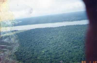 FOTO AEREA DE OEIRAS ANO 2000, POR HERALDO GOMES - OEIRAS DO PAR - PA