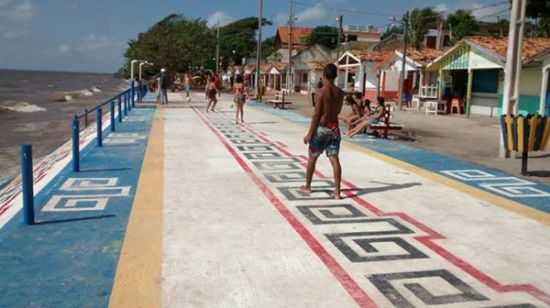 NOVA ORLA DA PRAIA DE MANGABEIRA, POR SILZA RODRIGUES - PONTA DE PEDRAS - PA