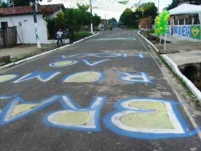 RUA MAGALHES BARATA CENTRO, POR SILVIO - SANTA BRBARA DO PAR - PA