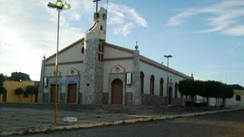 CAMPO ALEGRE DE LOURDES-BA-MATRIZ DE N.SRA.DE LOURDES-FOTO:JAMES PEREIRA DOS SANTOS  - CAMPO ALEGRE DE LOURDES - BA