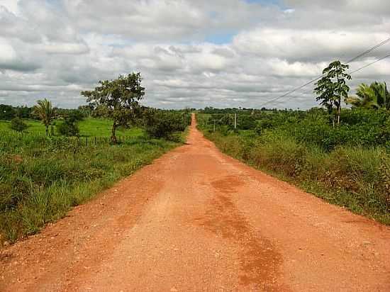 SO GERALDO DO ARAGUAIA-PA-ESTRADA PARA NOVO PARASO-FOTO:ERICK ANISZEWSKI - SO GERALDO DO ARAGUAIA - PA