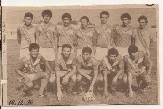 SEL. DE SO JOO 1 CAMPE DA COPA SUL DO PAR 1986, POR SALIM CARVALHO JARDIM - SO JOO DO ARAGUAIA - PA