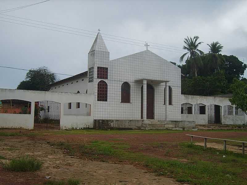 SO JOO DOS RAMOS-PA-IGREJA DA VILA-FOTO:CARLOS FERNANDO MACEDO  - SO JOO DOS RAMOS - PA