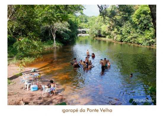 IGARAP DA PONTE VELHA, POR HLIO MACHADO - TERRA ALTA - PA