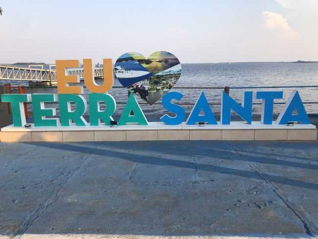 ORLA DE TERRA SANTA, POR CAROL DE CASTRO - TERRA SANTA - PA