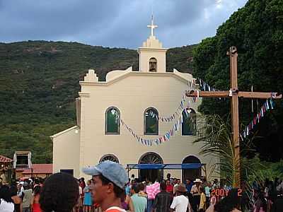 IGREJA EM CANAVABRINHA, POR DILSON_BR. - CANABRAVINHA - BA