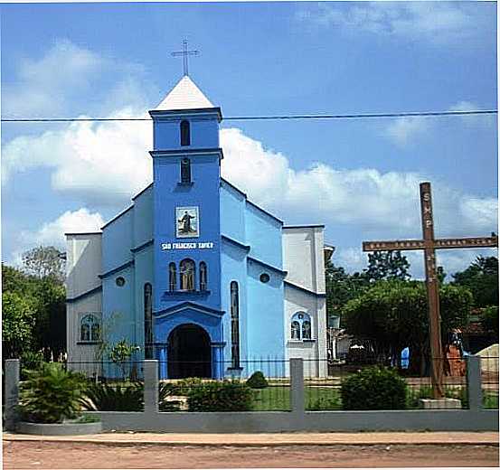 IGREJA DE SO FRANCISCO XAVIER EM TOM-AU-PA-FOTO:REGINALDO ABREU - TOM-A - PA