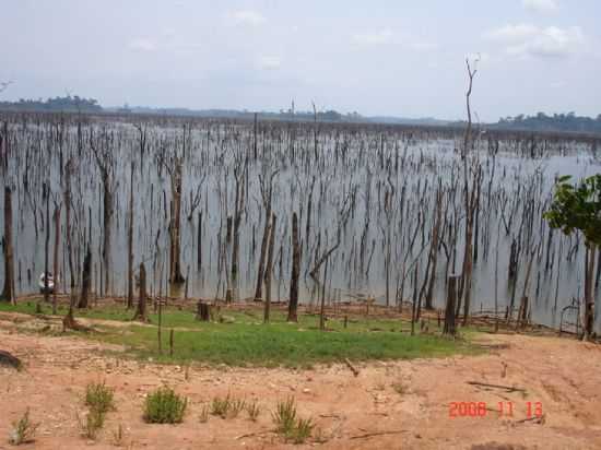 O LAGO NO PERODO DA SECA, POR EVANDRO V. FEPE - TUCURU - PA
