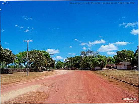 RUA ACAP EM VILA PLANALTO-FOTO:HERALDO AMORAS - VILA PLANALTO - PA