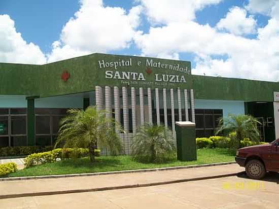 HOSPITAL E MATERNIDADE SANTA LUZIA EM XINGUARA-FOTO:BENIVALDO PEREIRA BR - XINGUARA - PA