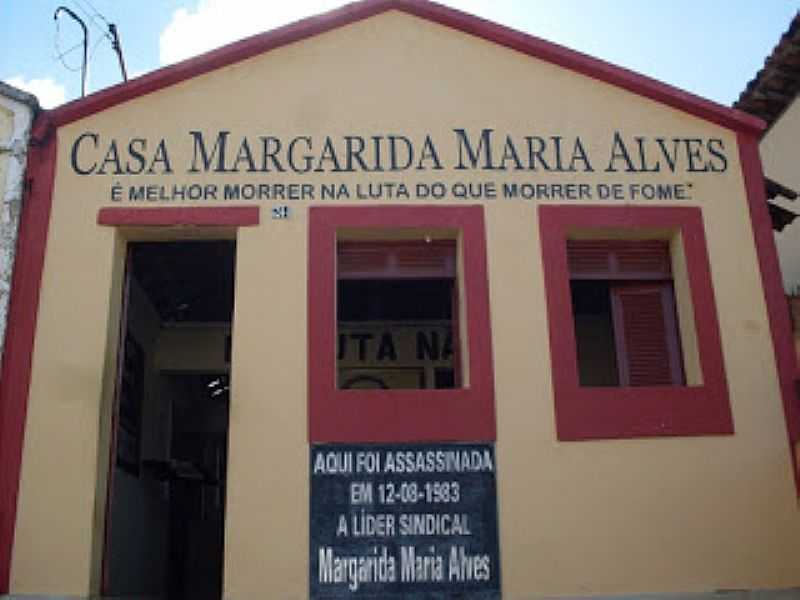 ALAGOA GRANDE-PB-CASA DE MARGARIDA MARIA ALVES-FOTO:PALADARDOBREJO. - ALAGOA GRANDE - PB