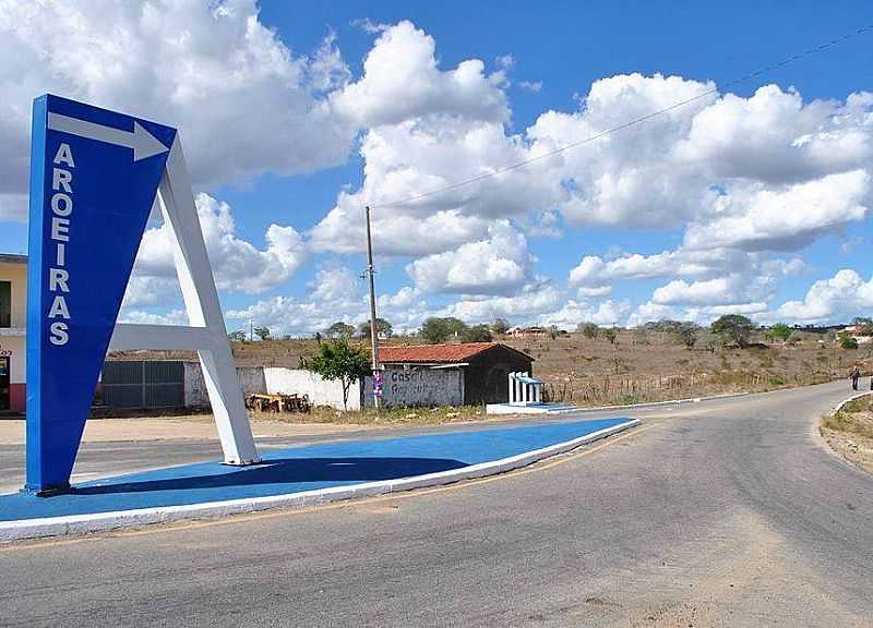 AROEIRAS-PB-PRTICO DE ENTRADA DA CIDADE-FOTO:FACEBOOK - AROEIRAS - PB