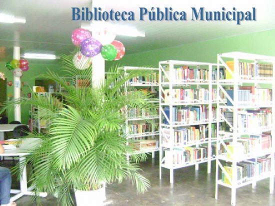 BIBLIOTECA MUNICIPAL, POR SUNIA KADDYJA - BONITO DE SANTA F - PB