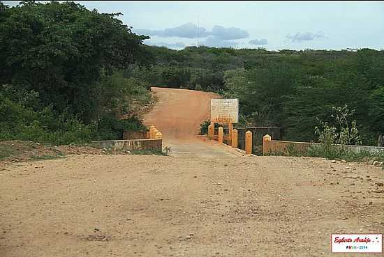 CACIMBAS-PB-PONTE EM CACIMBAS-FOTO:EGBERTO ARAJO - CACIMBAS - PB