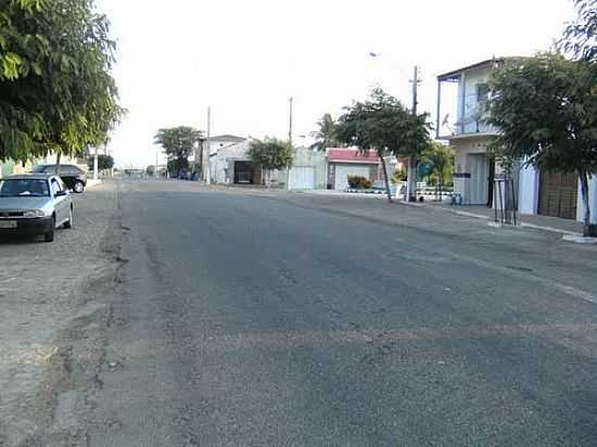 RUA PRINCIPAL-FOTO:RODRIGO DANTAS - CAJAZEIRINHAS - PB