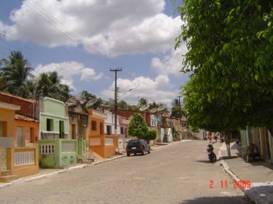 RUA PRINCIPAL DA ENTRADA DA CIDADE, POR VANIA VEIRA RIBEIRO - CUITEGI - PB