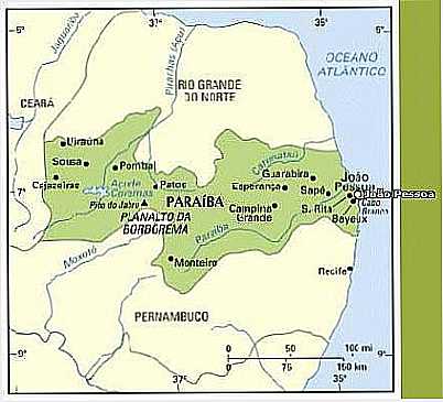 MAPA DE LOCALIZAO - ESPERANA - PB