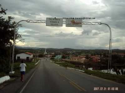 ENTRADA DA CIDADE, POR KLEBSON DANTAS  - IBIARA - PB