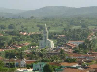 VISTA AERIA DE IBIARA, POR KLEBSON DANTAS  - IBIARA - PB