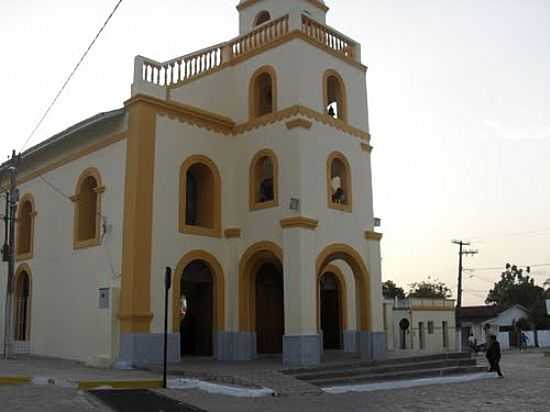 IGREJA MATRIZ DE JACARA-FOTO:ZEMARK - JACARA - PB