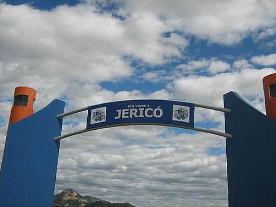 PRTICO DE ENTRADA DE JERIC-PB-FOTO:JOCERLANDIO CALADO - JERIC - PB