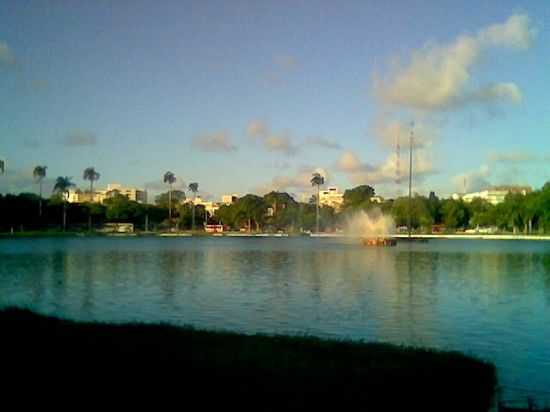 VISTA DA LAGOA SOLON DE LUCENA, POR BAIANNO JURACI - JOO PESSOA - PB