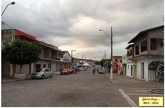 JUAREZ TVORA-PB-RUA CENTRAL DA CIDADE-FOTO:EGBERTO ARAJO  - JUAREZ TVORA - PB