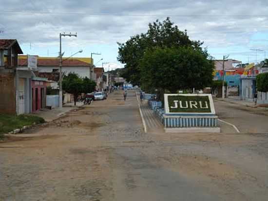 ENTRADA SUL DE JURU-PB-FOTO:DR.ERNANDO - JURU - PB