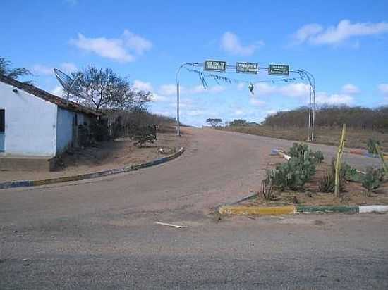 ENTRADA DA CIDADE DE LIVRAMENTO-PB-FOTO:MAZOCA - LIVRAMENTO - PB