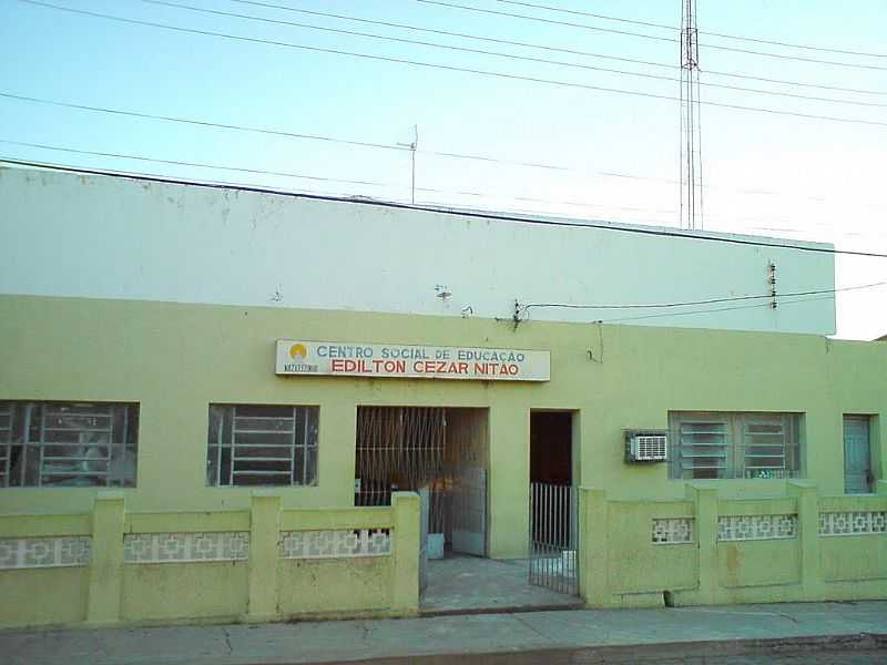 NAZAREZINHO-PB-CENTRO SOCIAL DE EDUCAO-FOTO:ANDERSONBIGPOINT - NAZAREZINHO - PB