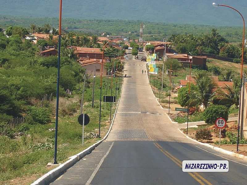 NAZAREZINHO-PB-ENTRADA DA CIDADE-FOTO:ANDERSONBIGPOINT - NAZAREZINHO - PB