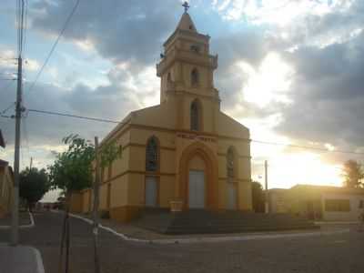 IGREJA MATRIZ, POR FRANCIMRIA FEITOZA - PEDRA BRANCA - PB