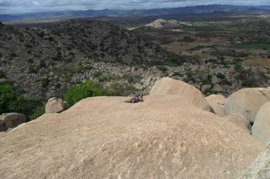 VISTA DA SERRA CAPOEIRA, POR GEOVANY FORTUNATO - PEDRA BRANCA - PB