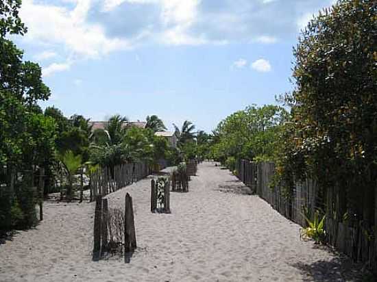 RUA DE AREIA EM CARAVA-BA - CARAIVA - BA