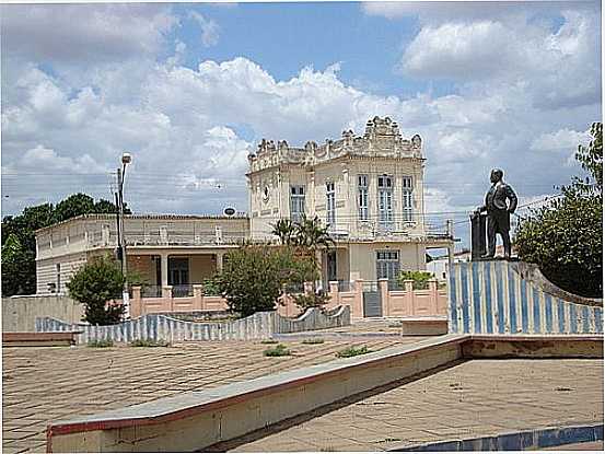 PRAA DO PALACETE EM PRINCESA ISABEL-FOTO:LUIS BRUNO GALVAO GU - PRINCESA ISABEL - PB