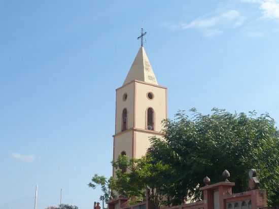 TORRE DA IGREJA MATRIZ-FOTO:MAURICELIO SARMENTO DE SOUSA - SANTA CRUZ - PB